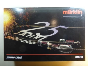 märklin mini-club  Startpackung - 81860 - "25 Jahre MINI-CLUB" - neu - Spur Z - - Bild 1 von 24