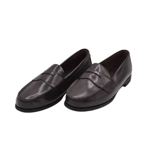 Eastland Zapatos Mujer Talla 9W Ancho Marrón Clásico II Penny Mocasines Cuero Superior - Imagen 1 de 13