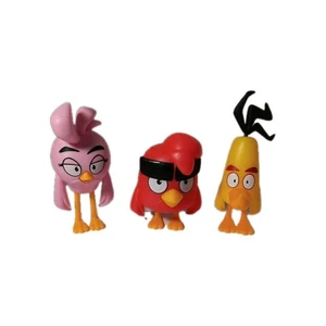 ANGRY BIRDS Summer Madness Sonic Wacky Wobbler lotto di 3 giocattoli 2022 - Foto 1 di 3