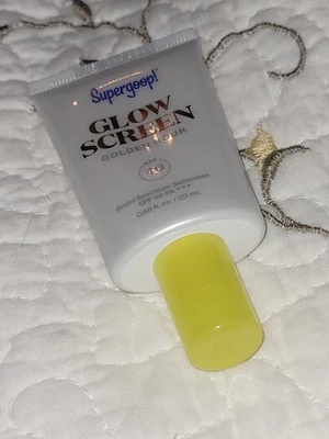 Supergoop! Glowscreen SPF 40 Sunscreen - 0.68oz/20ml Travel Size Golden Hour  - Image 1 of 4