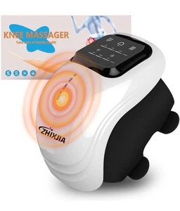 Heated Vibration Knee Massager, Adjustable Temperature Wireless Knee Massager - Picture 1 of 7