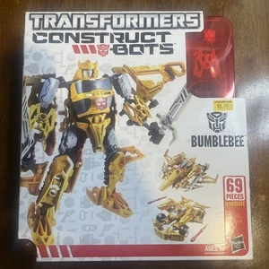 Transformers Construct Bots Bumblebee Triple Changers Tray 69 Pieces SEALED NEW - Picture 1 of 6