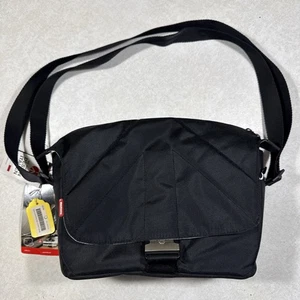 BRAND NEW Manfrotto Unica Camera Messenger MB SM390-1BB Black Stile Shoulder Bag - Picture 1 of 7