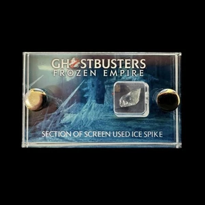 Ghostbusters Frozen Empire Section of Screen Used Ice Spike Movie Prop with COA. - Picture 1 of 3
