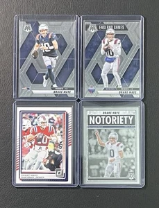Drake Maye 4 Karten Lot (2025 Panini Mosaic & Donruss)  - Bild 1 von 2