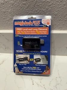 Magic Jack Plus Bezpłatna lokalna jednostka telefoniczna na duże odległości Międzynarodowa - Zdjęcie 1 z 2