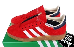 Adidas x Sporty & Rich Handball Spezial Red White USA UK 5 6 7 8 US IH8337 New - Picture 1 of 12
