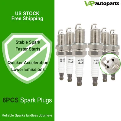 6x Iridium & Platinum Spark Plugs For 2004-2006 Lexus RX330 V6 3.3L - Image 1 of 4