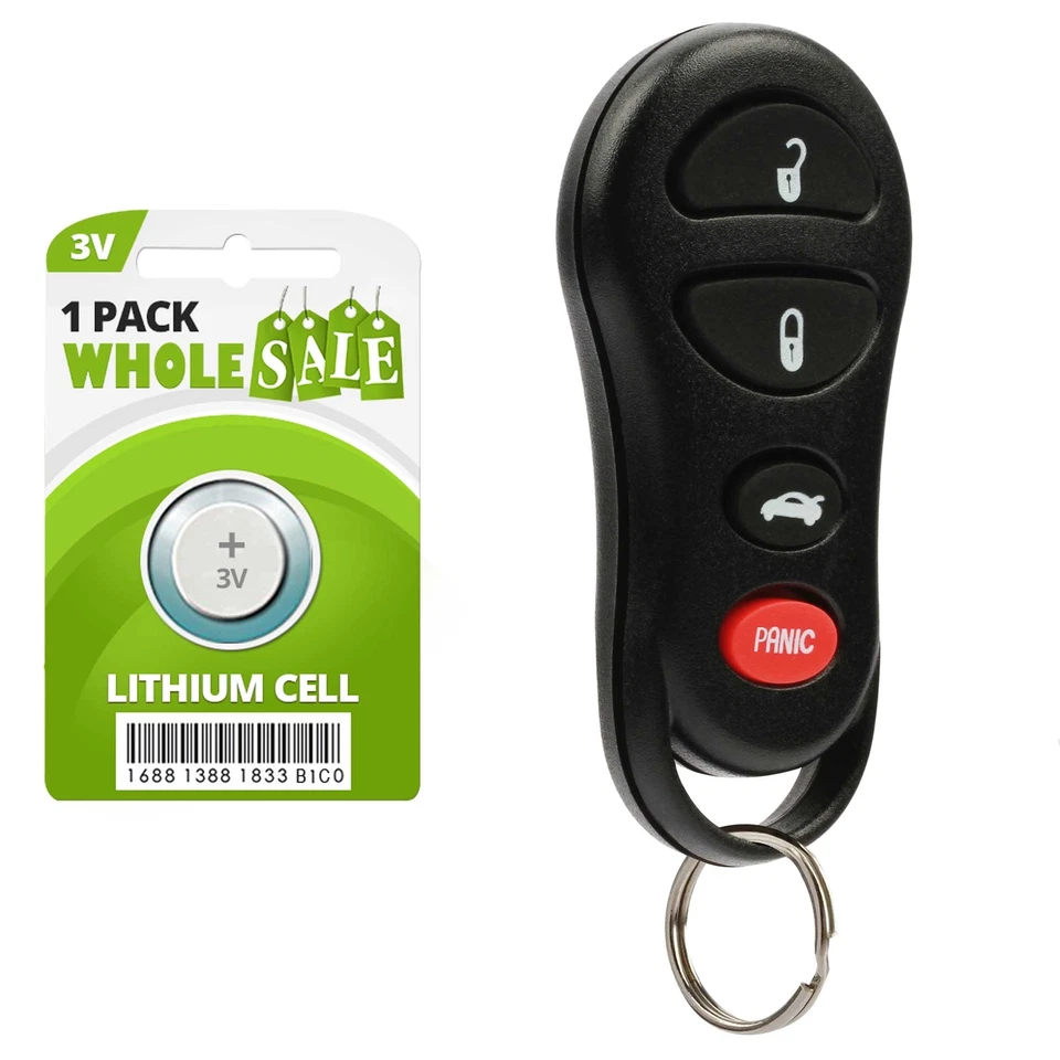 Replacement For 2001 2002 2003 2004 2005 2006 Chrysler Sebring Key Fob Remote Foto 1 de 4
