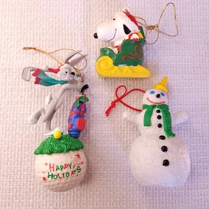 Vintage Looney Tunes Peanuts Jack Box Bugs Bunny Snoopy Woodstock Weihnachtsschmuck - Bild 1 von 10
