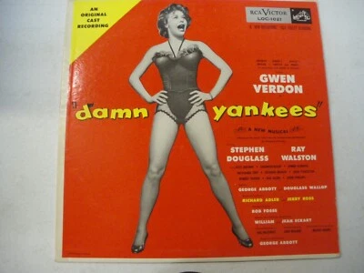 DAMN YANKEES ORIGINAL CAST  RECORDING RCA 1955 LP EX/EX - Image 1 of 4