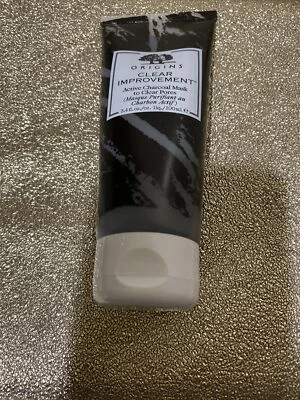 Máscara de carbón activa ORIGINS Clear Improvement poros transparentes - 3,4 oz - nueva sin caja Foto 1 de 4