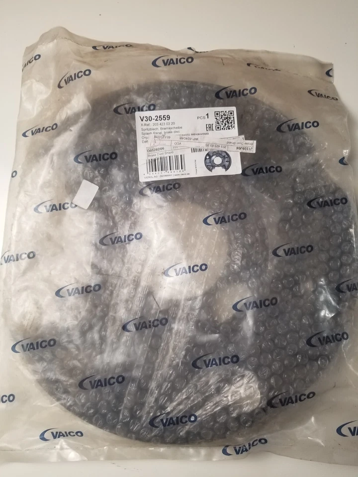 Protetor contra poeira de freio Vaico V30-2559 LR MBenz OV - Imagem 1 de 4