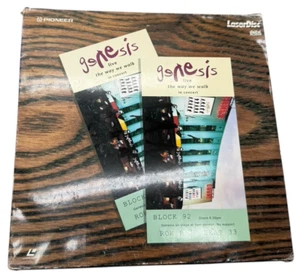 Genesis - Live: The Way We Walk (In Concert) - 2x PAL LaserDisc - Photo 1/2