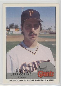 1985 Cramer Pacific Coast League Jeff Cornell #200 Rookie RC