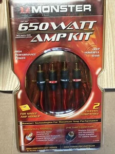 Monster Cable 650 Watt Amp Kit rm 181528 Brand-New ￼ - Picture 1 of 3