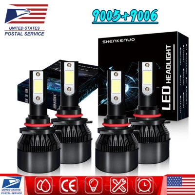 Faro de haz alto bajo 8000 k LED 9005+9006 para camión MACK Vision CX CXN 1998-2015 Foto 1 de 4