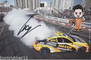 FOLLETO DE DERIVA/POSTAL FÓRMULA ""MAXXIS"" CHARLES KA KI NG 2015 FIRMADO - Imagen 1 de 1