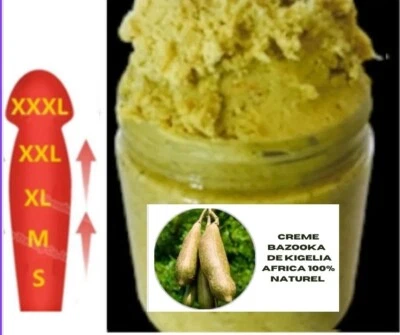 CRÈME BAZOOKA BANGALA PÉNIS XXL MELANGE ECORCE ET RACINE 100 G
