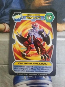 Wargrowlmon **20% Off $50+** Digimon D-Tector Card Game - DT-100 - Imagen 1 de 1