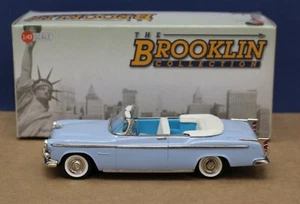 Brooklin 183 1955 Chrysler Windsor Convertible Coupe 1:43 Blue Mint/ Box 2013 - Picture 1 of 5