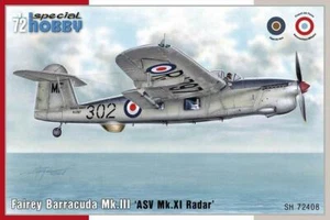 Fairey Barracuda Mk.III ASV Mk.XI Radar	SH72408 Special Hobby 1:72 New! - Picture 1 of 1