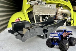 Tamiya Super Clod Buster RC 1:10 Chassis Tub #10335085 BRAND NEW BLACK-ABS - Picture 1 of 19