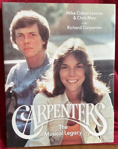 Autograph Book, The Carpenters The Musical Legacy by Richard Carpenter Autograph Cover