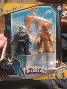 imaginext dc super friends batman and scarecrow 2 pack sealed - Picture 1 of 2