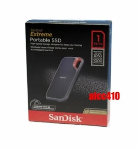 Sandisk Extreme Portable SSD 1TB V2 SDSSDE61-1T00 Read:1050MB/s Write:1000MB/s - Picture 1 of 1