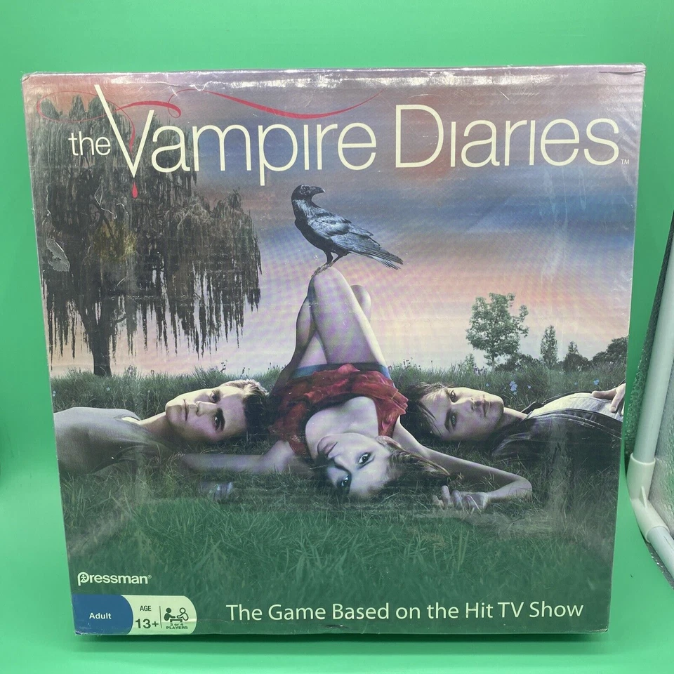 The Vampire Diaries Board Game Unopened 2010 Complete Pressman