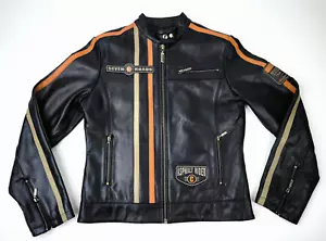 Chevignon Lederjacke Herren Gr. S / Damen Gr. M Seven Roads Asphalt Rider Biker - Bild 1 von 9
