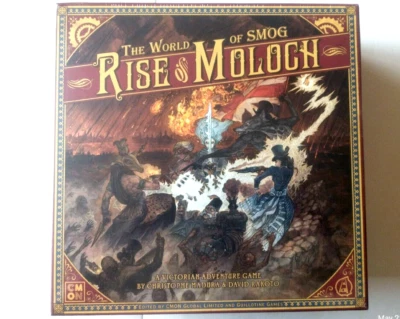 CMON The World of SMOG: Rise of Moloch Board Game New in Shrink - Image 1 of 4