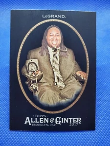 2017 Topps Allen & Ginter X ERIC LEGRAND Black card Rutgers Football #187 - Picture 1 of 2