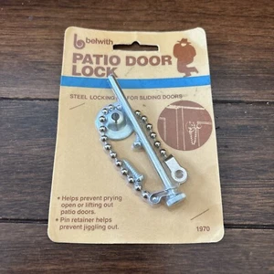 NOS Belwith Steel Pin Sliding Patio Door Lock #1970 New In Packaging - Picture 1 of 2
