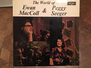EWAN MacCOLL & PEGGY SEEGER - World of Folk ~ ARGO 102 {nm orig} w/Fallon - RARE - Picture 1 of 5