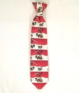 American Greetings BOYS Holiday Clip-On Tie.     (A1AP) - Picture 1 of 4