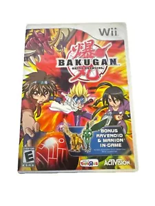 Bakugan Battle Brawlers Wii (2009) Toys R Us Exclusive Tested Working COMPLETE - Picture 1 of 3