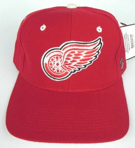 SOMBRERO GORRA GORRA DETROIT RED WINGS NHL ZEPHYR SHOOUT DE COLECCIÓN TALLA Z AJUSTADA ¡NUEVO CON ETIQUETAS! - Imagen 1 de 31