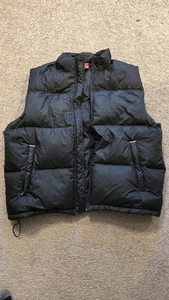 Nike Air Jordan Zip Up Down Black Puffer Vest Men’s XXL - Picture 1 of 5