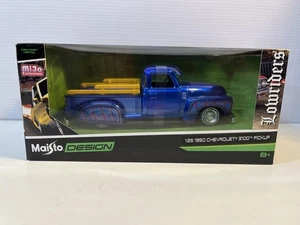 1950 Chevy 3100 Diecast Model Car: 1/25 Scale, New In Box By Maisto - Picture 1 of 6