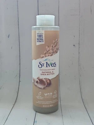 Jabón corporal calmante St. Ives para mujer, avena y manteca de karité, 22 fl oz Foto 1 de 2