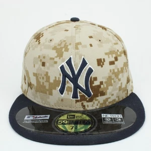 New York Yankees New Era 59FIFTY - 2014 MLB Memorial Day Fitted Cap Size 7 3/8 - Picture 1 of 7