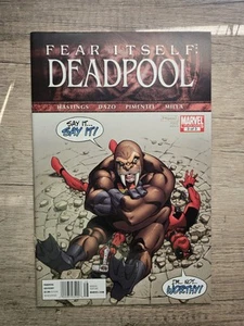 Deadpool Fear Itself #3 Newsstand 1:50 Very Rare 455 Copies Marvel Comics 2011 - Picture 1 of 17