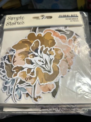 Simple Stories "Remember" 44 add-on bits~matches paper listed in store