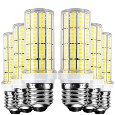 6pcs 20W LED Light Bulbs E26 | E27 Base 200W Equivalent 2500 Lumen - Image 1 of 4