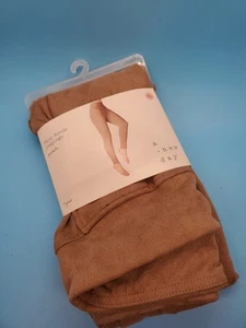 NWT A New Day Women’s Faux-Suede Leggings with Pockets Tan Size XL (16) - Picture 1 of 4