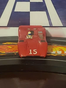 Coche Ranura Aurora/AFX No Magna-Traction #15 Ferrari Can Am Rojo Escala HO - Imagen 1 de 8
