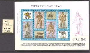 F_V_31 - FOGLIETTI VATICANO.1987 "OLYMPHILEX". MNH - Picture 1 of 1