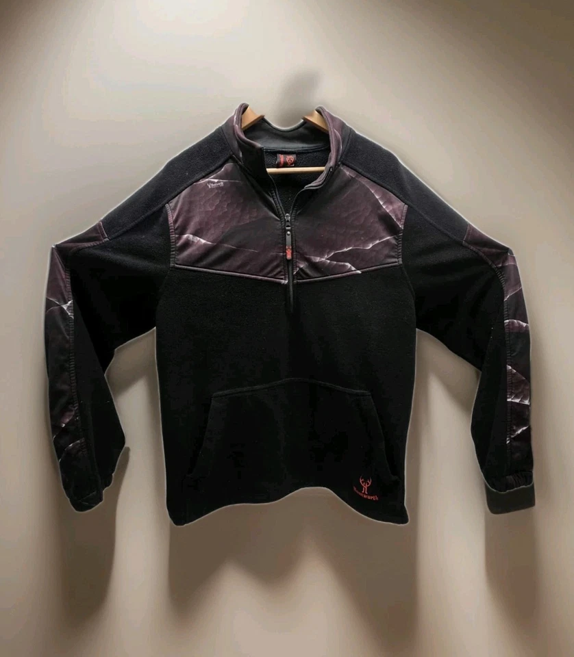 Huntworth Men's ~ Lifestyle Performance 1/4 Zip Fleece Jacket ~ Size XL - Image 1 of 4